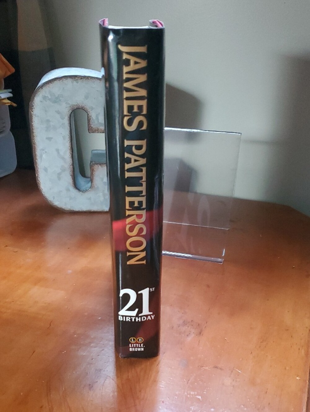 James Patterson "21st Birthday" Hardcover Book - Black & Red - Picture 3 of 6